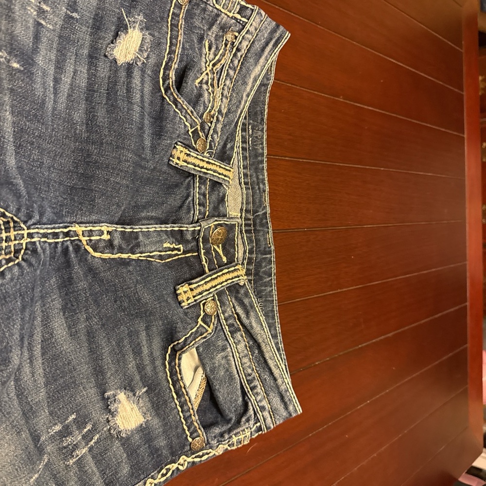 Women's Blue Flare Jeans